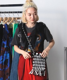 Ray BEAMS | Ray BEAMS / マクラメ ポシェット(ショルダーバッグ)