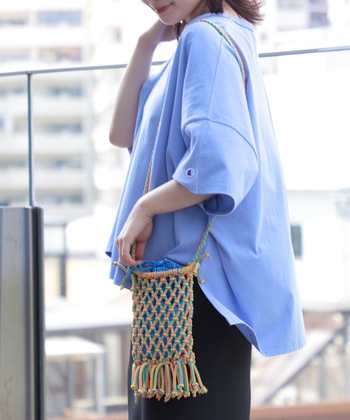 Ray BEAMS（レイビームス）の「Ray BEAMS / マクラメ ポシェット（ショルダーバッグ・レディース・その他/その他1・ONE SIZE）」の5枚目の写真