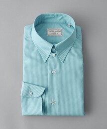 イージーケア AG カラーストライプ タブカラー シャツ -抗菌防臭-