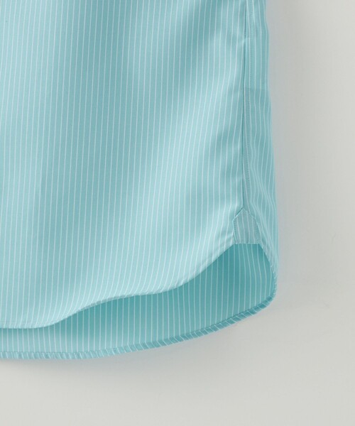 UNITED ARROWS(ユナイテッドアローズ)の「イージーケア AG カラーストライプ タブカラー シャツ -抗菌防臭-(シャツ/ブラウス・メンズ・ターコイズブルー・40cm/37cm/38cm/39cm/41cm/42cm)」の13枚目の写真