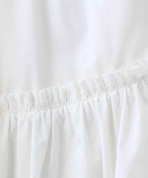 PAGEBOY（ページボーイ）の「フレアティアードスカート（スカート・レディース・ブラック/オレンジ系その他/オフホワイト・FREE）」の13枚目の写真