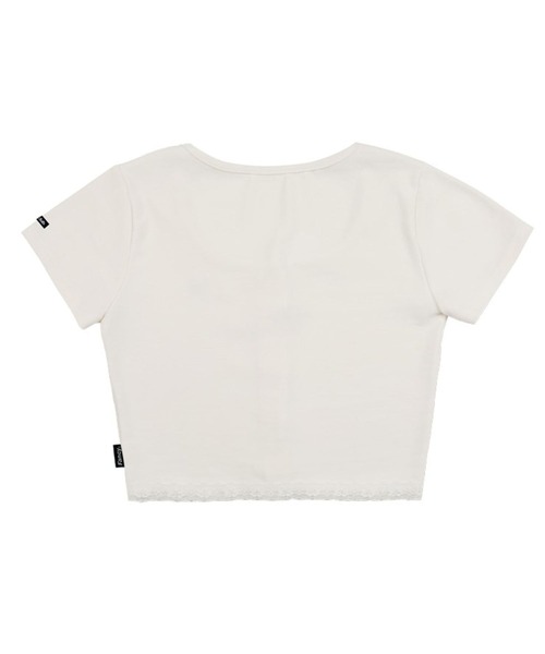 FANCY CLUB（ファンシークラブ）の「NASTY FANCY CLUB／キューティークロップカーディガン 2199682（カーディガン/ボレロ・レディース・チャコール/ホワイト/ブラック・FREE）」の17枚目の写真