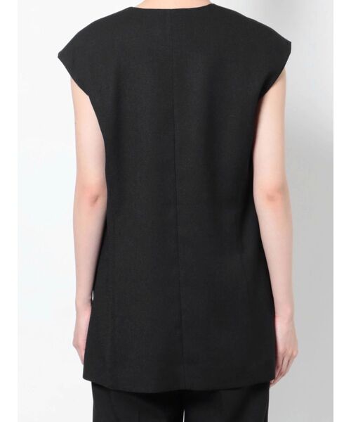 LAGUNAMOON（ラグナムーン）の「リネンライクジレ（その他アウター・レディース・ブラック/ベージュ・FREE）」の18枚目の写真