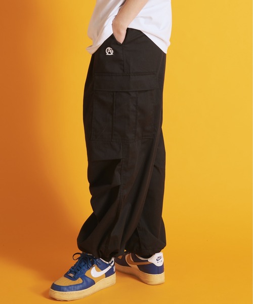 GALLIS ADDICTION（ガリスアディクション）の「GA TWILL-CARGO PANTS（カーゴパンツ・メンズ・ホワイト/ブラック・L/M）」の18枚目の写真