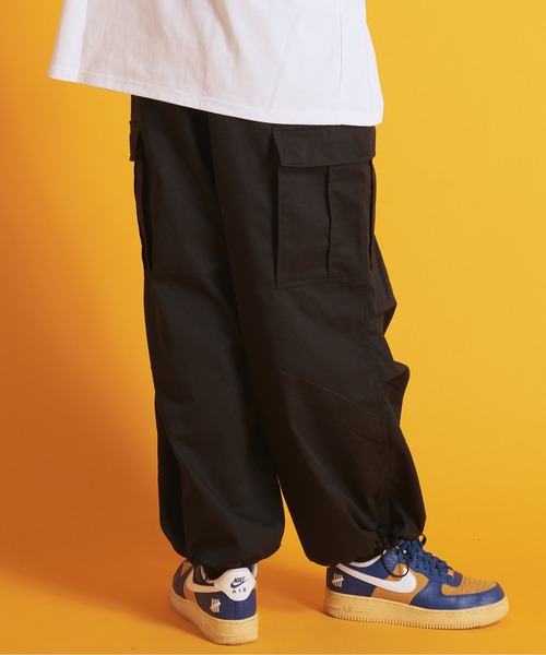 GALLIS ADDICTION（ガリスアディクション）の「GA TWILL-CARGO PANTS（カーゴパンツ・メンズ・ホワイト/ブラック・L/M）」の21枚目の写真