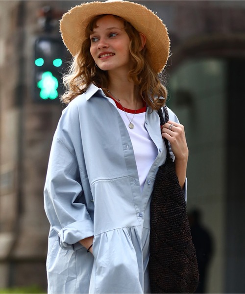 sara&cake（サラアンドケイク）の「クロップドリンガーTシャツ（Tシャツ/カットソー・レディース・ホワイト/ブラック/グレー/レッド/ブルー/グリーン・FREE）」の11枚目の写真