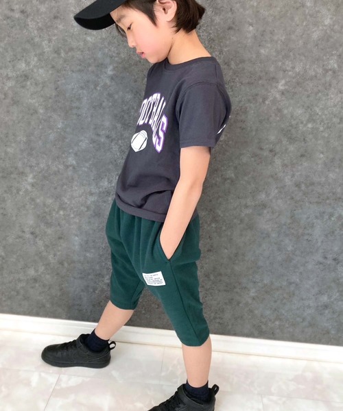 THE CASUAL（カジュアル）の「無地6分丈テーパードパンツ（その他パンツ・キッズ・ブラック/杢グレー/ダークグリーン/ベージュ/ネイビー/チャコール・110cm/120cm/130cm/140cm/150cm/160cm）」の16枚目の写真