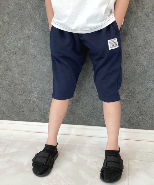 THE CASUAL（カジュアル）の「無地6分丈テーパードパンツ（その他パンツ・キッズ・ブラック/杢グレー/ダークグリーン/ベージュ/ネイビー/チャコール・110cm/120cm/130cm/140cm/150cm/160cm）」の17枚目の写真