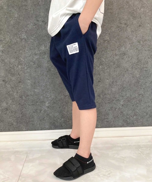 THE CASUAL（カジュアル）の「無地6分丈テーパードパンツ（その他パンツ・キッズ・ブラック/杢グレー/ダークグリーン/ベージュ/ネイビー/チャコール・110cm/120cm/130cm/140cm/150cm/160cm）」の11枚目の写真