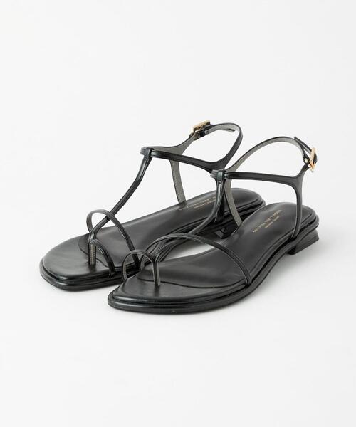 green label relaxing（グリーンレーベルリラクシング）の「Tストラップ トングサンダル(1.5cmヒール）（サンダル・レディース・その他1/ゴールド/ブラック/コバルトブルー・S/XL/M/L/XS）」の19枚目の写真