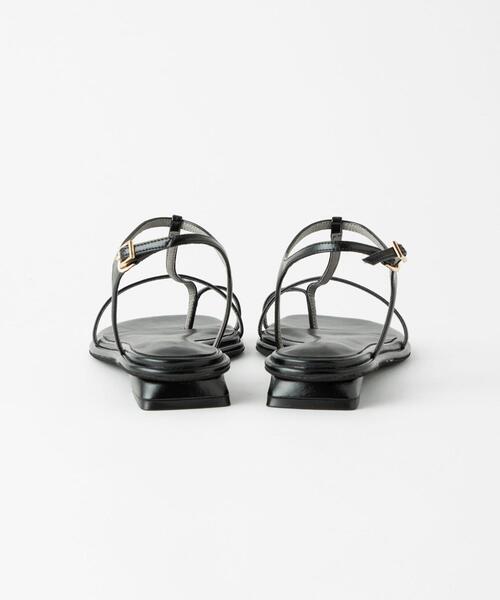 green label relaxing（グリーンレーベルリラクシング）の「Tストラップ トングサンダル(1.5cmヒール）（サンダル・レディース・その他1/ゴールド/ブラック/コバルトブルー・S/XL/M/L/XS）」の17枚目の写真