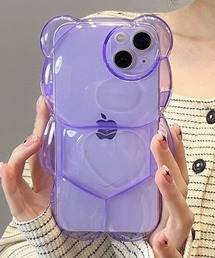 TONE SELECT GOODS | 【float】《耐衝撃》テディベア キャンディーカラーiPhoneケース【iPhoneシリーズ/各種機種対応】(スマホケース/カバー)