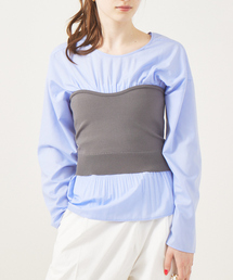 Rouge vif | マジョリカプリーツブラウス(シャツ/ブラウス)