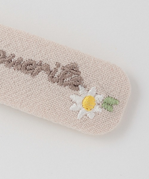 petit main（プティマイン）の「刺しゅうヘアクリップ（その他ヘアアクセサリー・キッズ・ラベンダー/ライトピンク/レッド・FREE）」の8枚目の写真