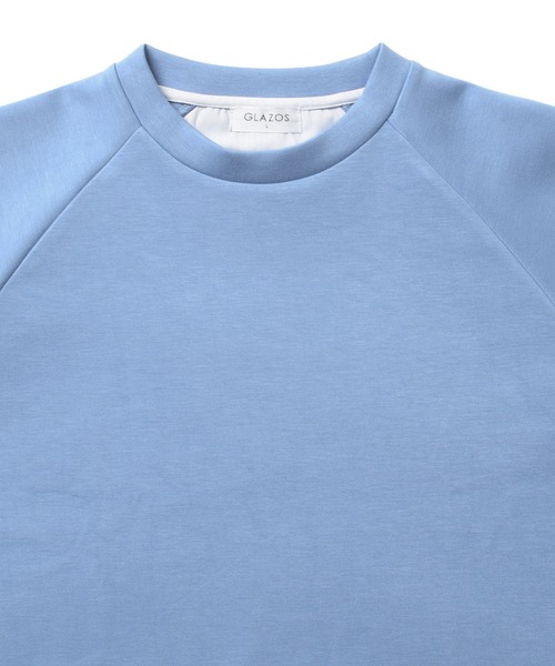 GLAZOS（グラソス）の「【接触冷感】エアリークッション・レイヤード半袖Tシャツ（Tシャツ/カットソー・キッズ・ライトグレー/ブルー/ブラック/ホワイト・150cm/170cm/160cm/140cm）」の17枚目の写真