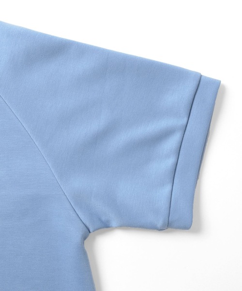 GLAZOS（グラソス）の「【接触冷感】エアリークッション・レイヤード半袖Tシャツ（Tシャツ/カットソー・キッズ・ライトグレー/ブルー/ブラック/ホワイト・150cm/170cm/160cm/140cm）」の19枚目の写真