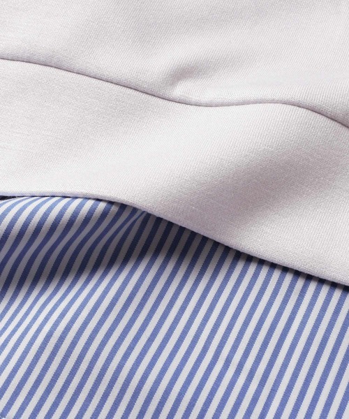 GLAZOS（グラソス）の「【接触冷感】エアリークッション・レイヤード半袖Tシャツ（Tシャツ/カットソー・キッズ・ライトグレー/ブルー/ブラック/ホワイト・150cm/170cm/160cm/140cm）」の14枚目の写真