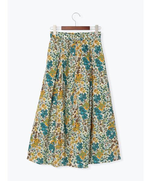 Te chichi（テチチ）の「リバティプリントフレアスカート(Edna