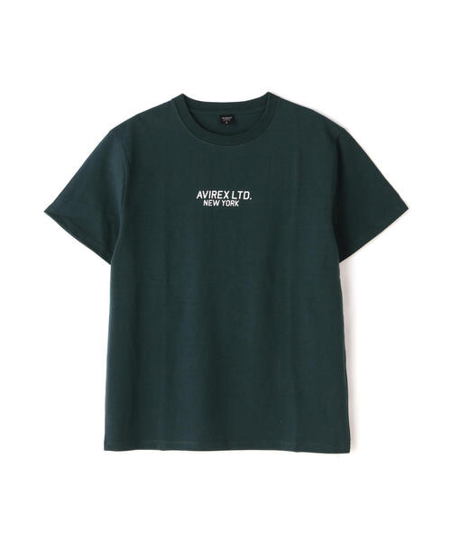 WEB&DEPOT限定》SHORT SLEEVE CREW NECK T-SHIRT 'AVIREX
