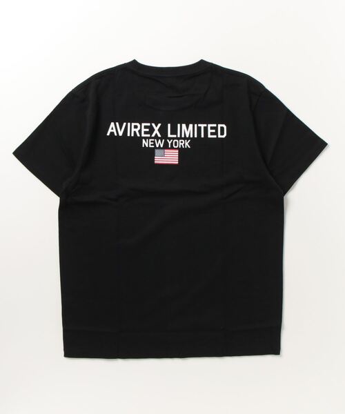WEB&DEPOT限定》SHORT SLEEVE CREW NECK T-SHIRT 'AVIREX