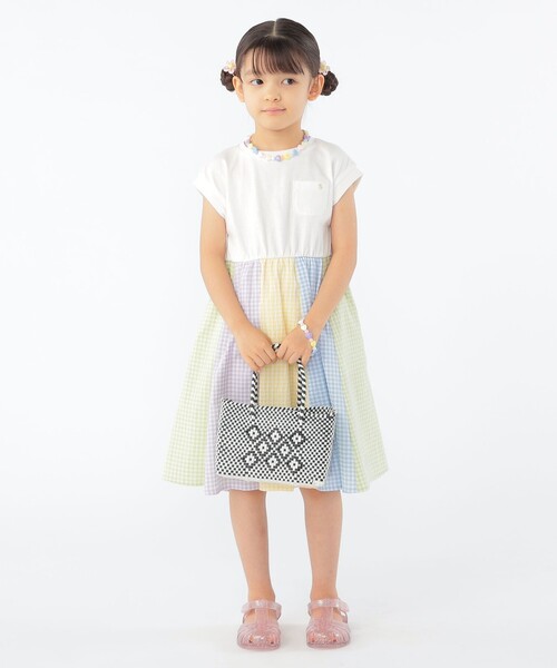 【新品未使用タグ付】SHIPS Diminut Cesta ホワイト かごバッグ Diminutivo かごバッグ カゴバッグ 「SHIPS KIDS別注