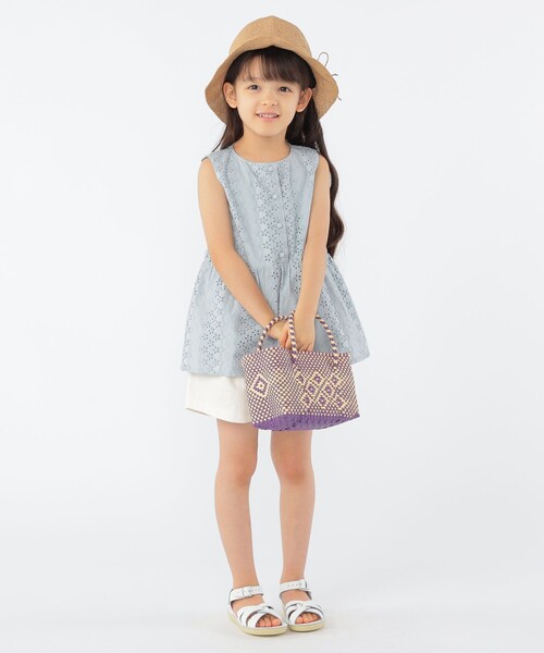 SHIPS KIDS別注】Diminutivo:MINI BOLSA(SS)（かごバッグ