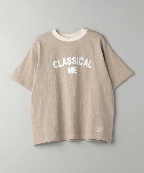 AMERICANA(アメリカーナ)の「<Americana>プリント リンガーTシャツ(Tシャツ/カットソー・レディース・モカ/オフホワイト・FREE)」の12枚目の写真