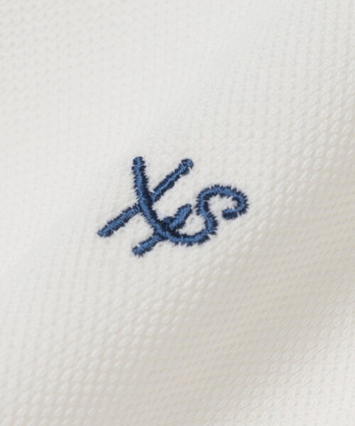 SHIPS(シップス)の「【WEB限定】SHIPS:〈手洗い可能/抗菌/防臭〉ワンポイント ロゴ バーズアイ Tシャツ(Tシャツ/カットソー・メンズ・ネイビー/ホワイト/ライトグレー/ブラック/ロイヤルブルー/ダークグレー/オフホワイト/ダークブルー/チャコールグレー・SMALL/MEDIUM/LARGE/X-LARGE)」の16枚目の写真