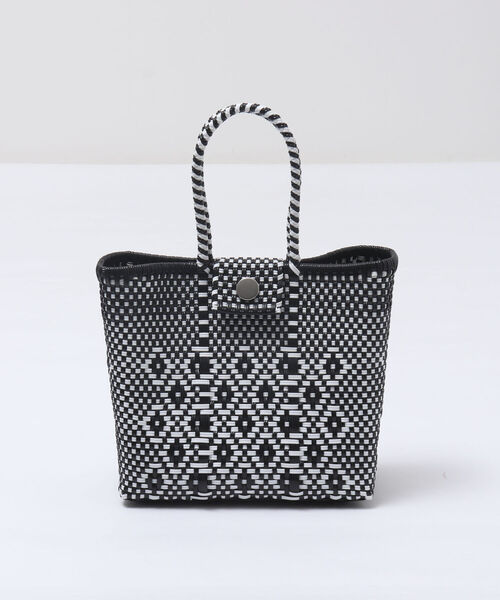 SANRAMI（サンラミ）の「【SANRAMI/サンラミ】◇【WEB限定】別注メルカドトート（トートバッグ・レディース・ブラック/ブラック系その他3・FREE）」の3枚目の写真