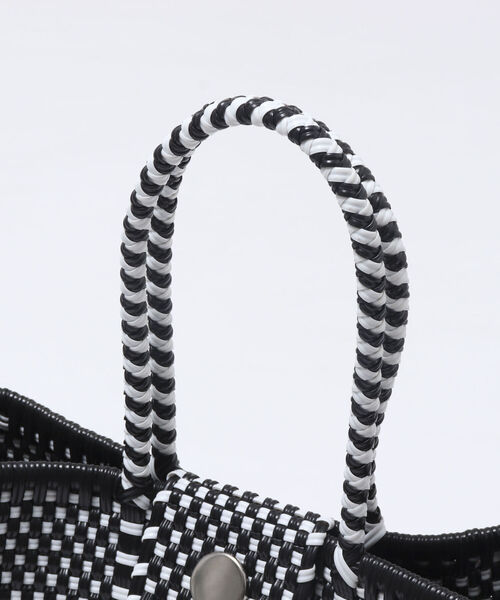 SANRAMI（サンラミ）の「【SANRAMI/サンラミ】◇【WEB限定】別注メルカドトート（トートバッグ・レディース・ブラック/ブラック系その他3・FREE）」の7枚目の写真