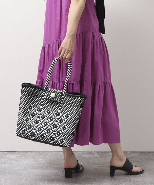 SANRAMI（サンラミ）の「【SANRAMI/サンラミ】◇【WEB限定】別注メルカドトート（トートバッグ・レディース・ブラック/ブラック系その他3・FREE）」の17枚目の写真