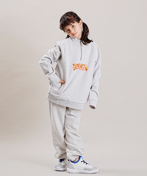 セール】RVCA/ルーカ SCRIPT ZIP 親子コーデ トレーナー セットアップ