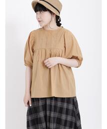 Samansa Mos2 | ピンタックレースブラウス(シャツ/ブラウス)