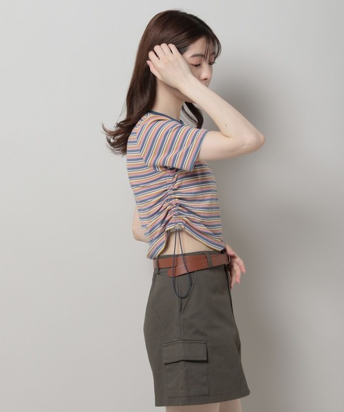 ALAND(エーランド)の「3.3 Field Trip/ボーダードロストT 2964181(Tシャツ/カットソー・レディース・ピンク/パープル/ブルー・MEDIUM)」の4枚目の写真