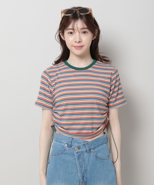 ALAND(エーランド)の「3.3 Field Trip/ボーダードロストT 2964181(Tシャツ/カットソー・レディース・ピンク/パープル/ブルー・MEDIUM)」の17枚目の写真