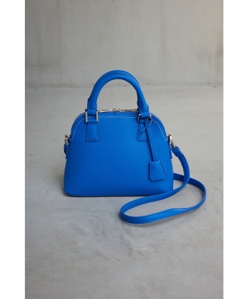 AZUL by moussy（アズールバイマウジー）の「DOUBLE ZIPPER HAND BAG/ダブルジッパーハンドバッグ（ハンドバッグ・レディース・シルバー/ライトグリーン/ベージュ/グレー/ブラック/ブルー/グリーン/アイボリー・FREE）」の7枚目の写真