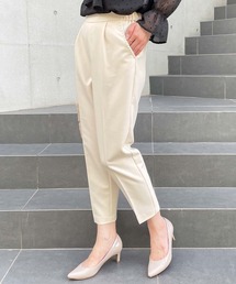 PICCIN PERLA | パールビーズ付きテーパードパンツ(その他パンツ)