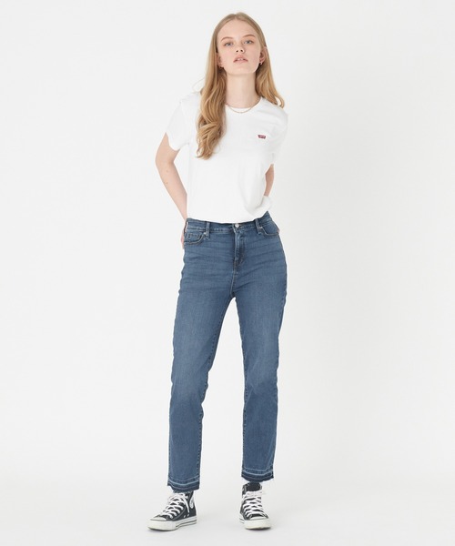 Levi's（リーバイス）の「DENIZEN from Levi's SCULPT HR STRAIGHT REBOOT（デニムパンツ・レディース・インディゴブルー/ダークインディゴブルー・4/6/2/0）」の17枚目の写真