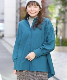 フィッシュテールチュニックブラウス