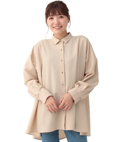 チチカカ(チチカカ)の「フィッシュテールチュニックブラウス(シャツ/ブラウス・レディース・ライトベージュ/ブラック/ターコイズブルー・FREE)」の10枚目の写真