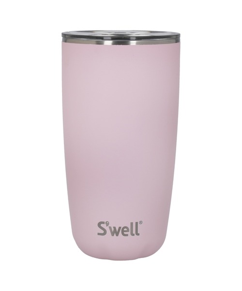 S'well ピンク 水筒 500ml タンブラー S'well スウェル タンブラー・リッド付・18oz・530ml 保冷保温（水筒