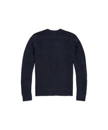 RRL（ダブル アール エル）の「ワッフルニット カシミヤ セーター