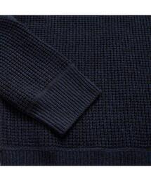 RRL（ダブル アール エル）の「ワッフルニット カシミヤ セーター