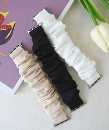 Port | Apple watch フリル シュシュ バンド / アップルウォッチ_(デジタル腕時計)