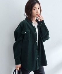 Lee/リー【コーデュロイ】ワークシャツ ルーズフィット