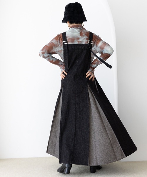 RAGEBLUE(レイジブルー)の「ニュアンス柄/シアーTシャツ(Tシャツ/カットソー・レディース・ライトブルー/ブラック・FREE)」の19枚目の写真