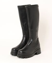 clear | タンクソールロングブーツ≪2023AW新作≫(ブーツ)