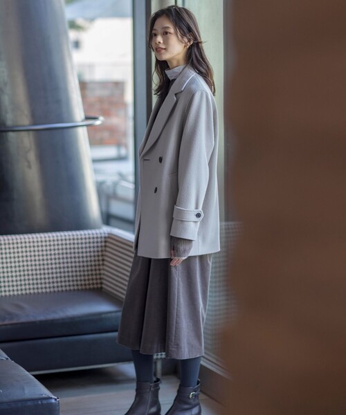 J.PRESS(ジェイプレス)の「【洗える】Pe/Vis サイロチェック ブラウス(シャツ/ブラウス・レディース・ネイビー系3/ブラック系3・9/11)」の9枚目の写真