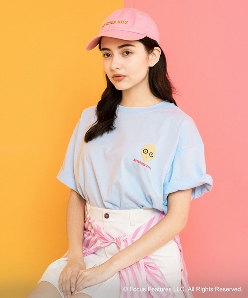 ZOZOVILLA(ゾゾヴィラ)の「【Asteroid City × ZOZOVILLA】Alien Balloon Tshirt(Tシャツ/カットソー・メンズ・グリーン/ピンク/サックスブルー系/ホワイト/ブラック・X-LARGE/SMALL/LARGE/MEDIUM)」の5枚目の写真