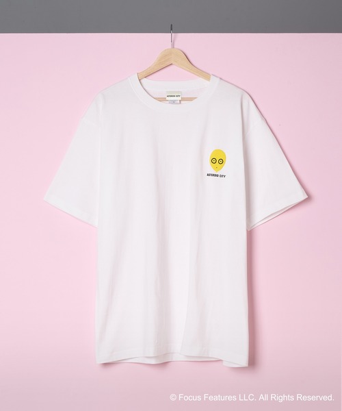 ZOZOVILLA(ゾゾヴィラ)の「【Asteroid City × ZOZOVILLA】Alien Balloon Tshirt(Tシャツ/カットソー・メンズ・グリーン/ピンク/サックスブルー系/ホワイト/ブラック・X-LARGE/SMALL/LARGE/MEDIUM)」の2枚目の写真